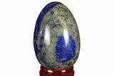 Polished Lapis Lazuli Egg - Pakistan #170870-1